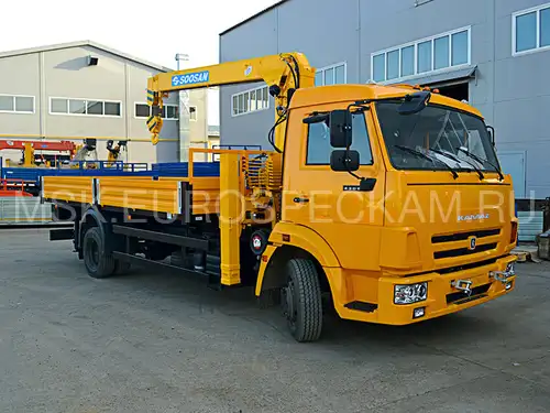 КАМАЗ 4308 бортовой с КМУ Soosan SCS 513 КАМАЗ 4308 бортовой с КМУ Soosan SCS 513