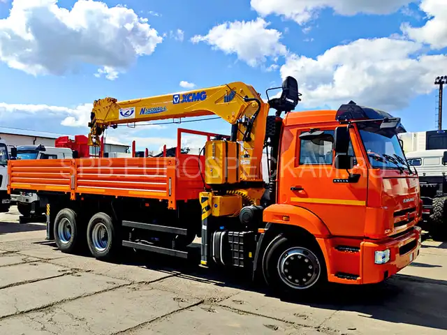 КАМАЗ 65115 бортовой с КМУ XCMG SQS200-6 КАМАЗ 65115 бортовой с КМУ XCMG SQS200-6