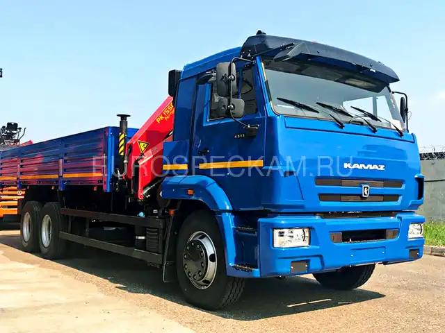 КАМАЗ 65117 бортовой с КМУ Palfinger PK 15500 A КАМАЗ 65117 бортовой с КМУ Palfinger PK 15500 A
