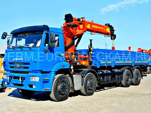 КАМАЗ 65201 бортовой с КМУ Palfinger Инман ИТ-180 КАМАЗ 65201 бортовой с КМУ Palfinger Инман ИТ-180