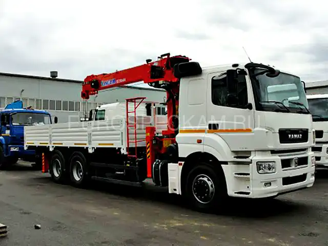 КАМАЗ 65207 бортовой с КМУ Kanglim KS2056H КАМАЗ 65207 бортовой с КМУ Kanglim KS2056H